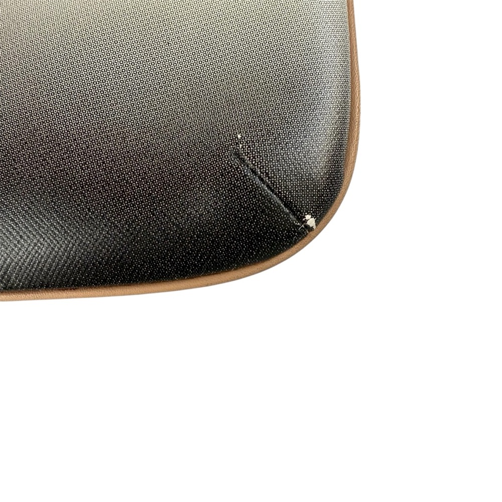 Rare Coach Peyton Ombre Go-Go Wristlet F51380 Silver/Charcoal - Picture 11 of 13